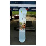 Ride brand snowboard, is missing foot straps