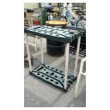 Poly long handled garden tool rack