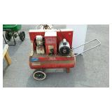 Portable air vompressor, 10 gallon 3/4hp electric