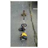 String trimmer- Poulan Pro 17" cut, 25cc, straight