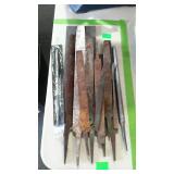 Group of Files rasps of various sizes and styles