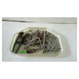 Group of misc mechanics wrenches, channel locks