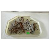 Group of misc wrenches some shows rust