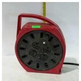 Craftsman reel extension cord/power strip. Used