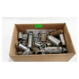 Sockets lot- mixed, standard & metric, 1/4 & 1/2"