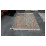 Karastan oriental rug measures 72 inches long, by