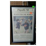 The Plain Dealer newspaper page - "Playoffs 