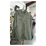 Military uniform - Army green shirt and pants, no