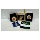 Library of Congress holiday ornaments-  2004, 2009