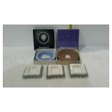 Wedgwood - round pale blue jasper sweet dish with