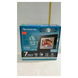 Pandigital brand 7" digital photo frame, stores