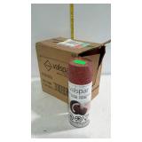 Case of 6 cans spray paint by Valspar, Stone