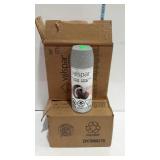 12 cans of Valspar gray stone spray paint