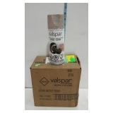 6 cans of Valspar beige stone spray paint
