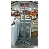 Commercial display rack, gray color tower type
