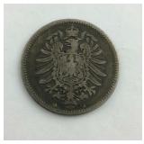 1876 German 1 Mark