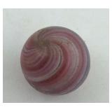 Red, White & Blue Swirl very old Marble