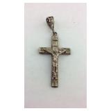 .925 Heavy Sterling cross 2 5/8" Long Fits up to