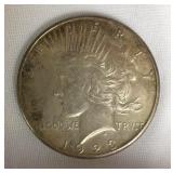 1923 S Peace Dollar
