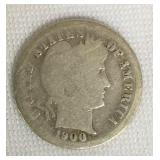1900 S Barber Dime