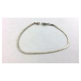 .925 Sterling 7.25" Long 2mm wide serpentine
