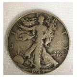 1940 S walking Liberty Half Dollar