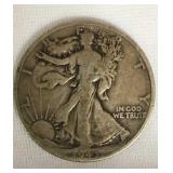 1943 D Walking Liberty Half Dollar