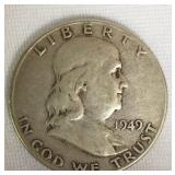 1949 Franklin Half Dollar