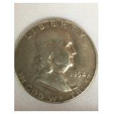 1952 Franklin Half Dollar