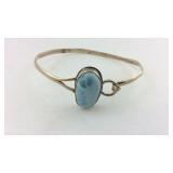 .925 Sterling Larimar Bracelet
