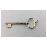 Tiffany & Co .925 Key Pendant measures 2 1/4"