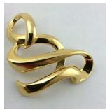 .925 Gold Over Sterling Omega Chain Pendant Fits