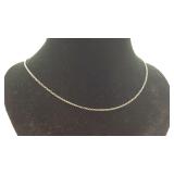 .925 Sterling 20" Chain Link Necklace