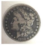 1892 S Morgan Dollar