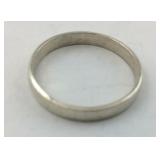 .925 Sterling 3mm wide band Size 9