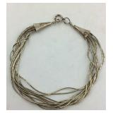 .925 Sterling 7.25" Multi Strand Sterling