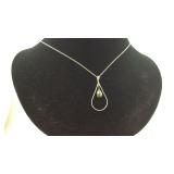 .925 Sterling Pendant & 18" Sterling Chain