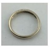 .925 Sterling 3.3mm Wide Band Size 9.5