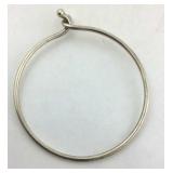 .925 Sterling "Twisted Ends" Bracelet