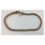 .925 Sterling Illusion Mount 4mm Wide & 7.25"