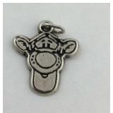 .925 Sterling "Tiger" Disney Stamped