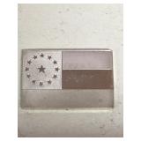 .925 Sterling Flag of Confederacy Inget "Stars