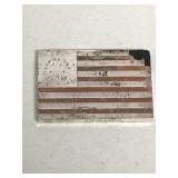 .925 Sterling Third Official US Flag Inget