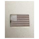 .925 Sterling Fourth Official Us Flag Inget