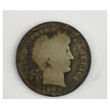 1900 Barber Dime