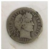 1916 Barber Dime
