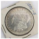 1880 S Morgan Dollar From Old Estate