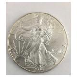 2000 .999 Fine 1oz American Silver Eagle