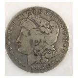 1885 O Morgan Dollar