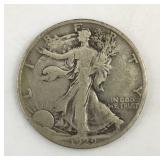 Key Date 1929 D Walking Liberty Half Dollar
